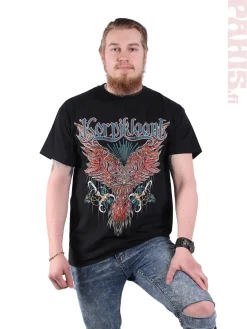Outlet Korpiklaani Owl - T-paita Bändipaidat|Korpiklaani