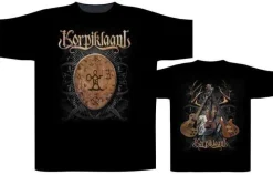 Sale Korpiklaani Shaman Drum - T-paita Bändipaidat|Korpiklaani