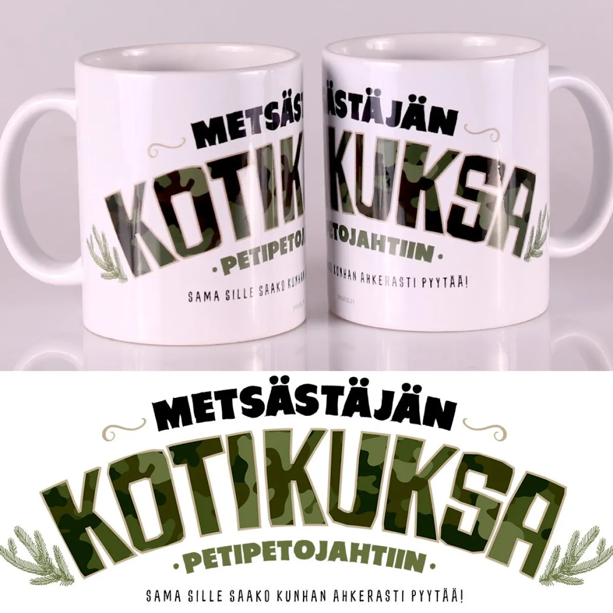 New Kotikuksa - Muki Huumorimukit|Eräjormat