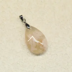 Outlet Kukka-akaatti - Pisarariipus 2,5cm Korutarvikkeet|Akaatti