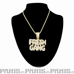 Best Kullanvärinen kaulakoru - Fresh Gang Hip Hop & Räp|Kaulakorut