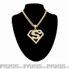 Best Kullanvärinen kaulakoru - Superman Hip Hop & Räp|Kaulakorut