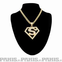 Best Kullanvärinen kaulakoru - Superman Hip Hop & Räp|Kaulakorut