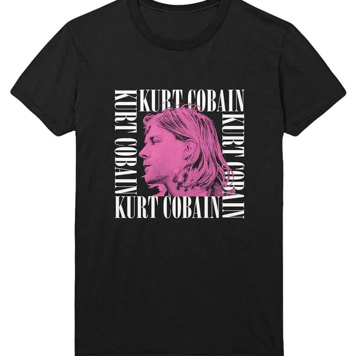 New Kurt Cobain Head Shot Frame - T-paita Bändipaidat|Nirvana