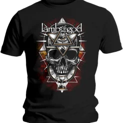 Outlet Lamb of God All Seeing Red - T-paita T-Paidat|Bändipaidat