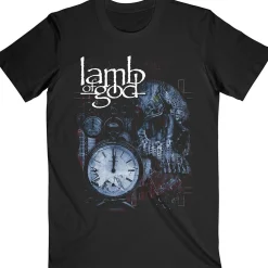 Clearance Lamb of God: Circuitry Skull Recolour - T-paita T-Paidat|Bändipaidat
