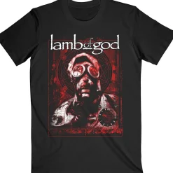 New Lamb of God Gas mask waves - T-paita T-Paidat|Bändipaidat