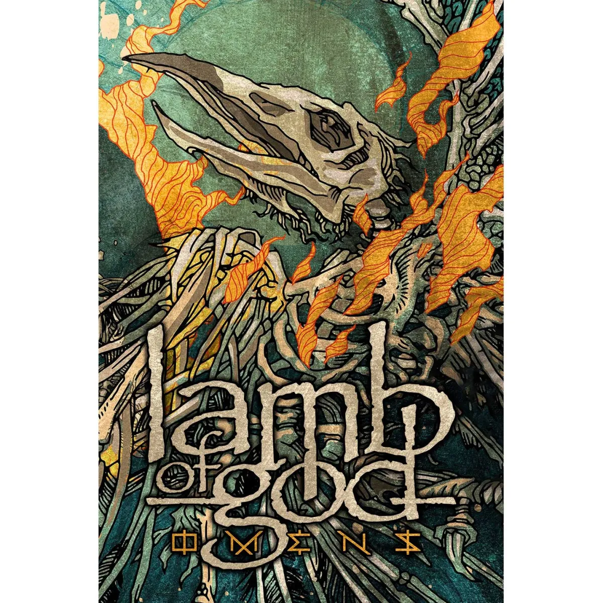 Best Lamb Of God Omens - Seinälippu Seinäliput|Lamb Of God