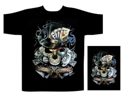 New Last Game - T-paita, glow in the dark T-Paidat|Bikerit