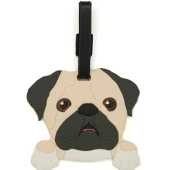 Sale Laukun nimikyltti - Pug Matkalaukku Nimikyltit|Ystävälle