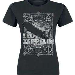 Clearance Led Zeppelin Vintage print LZ1 - Naisten T-paita Hippikamaa|Led Zeppelin