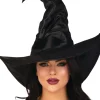 Online Large Ruched Witch hat - Noitahattu Naamiaisasut|Lierihatut