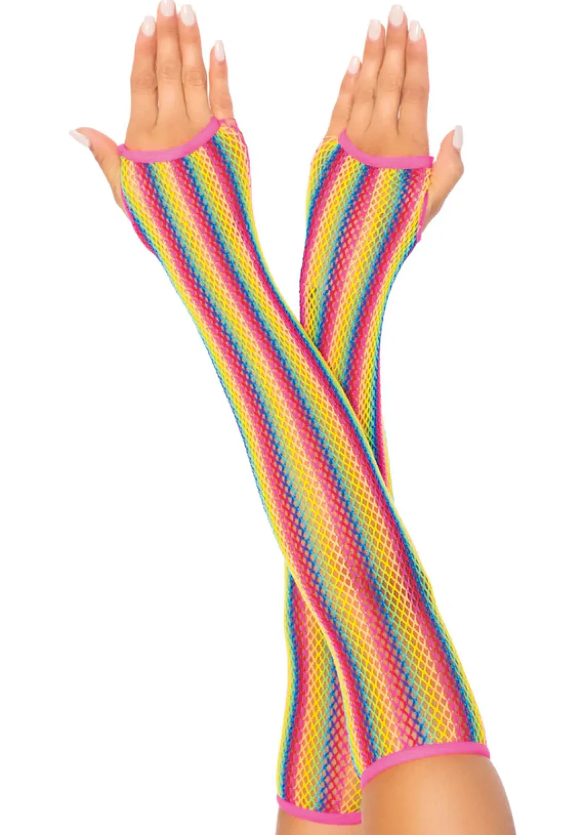 Best Rainbow Net - Verkkohansikkaat Pride|Käsineet