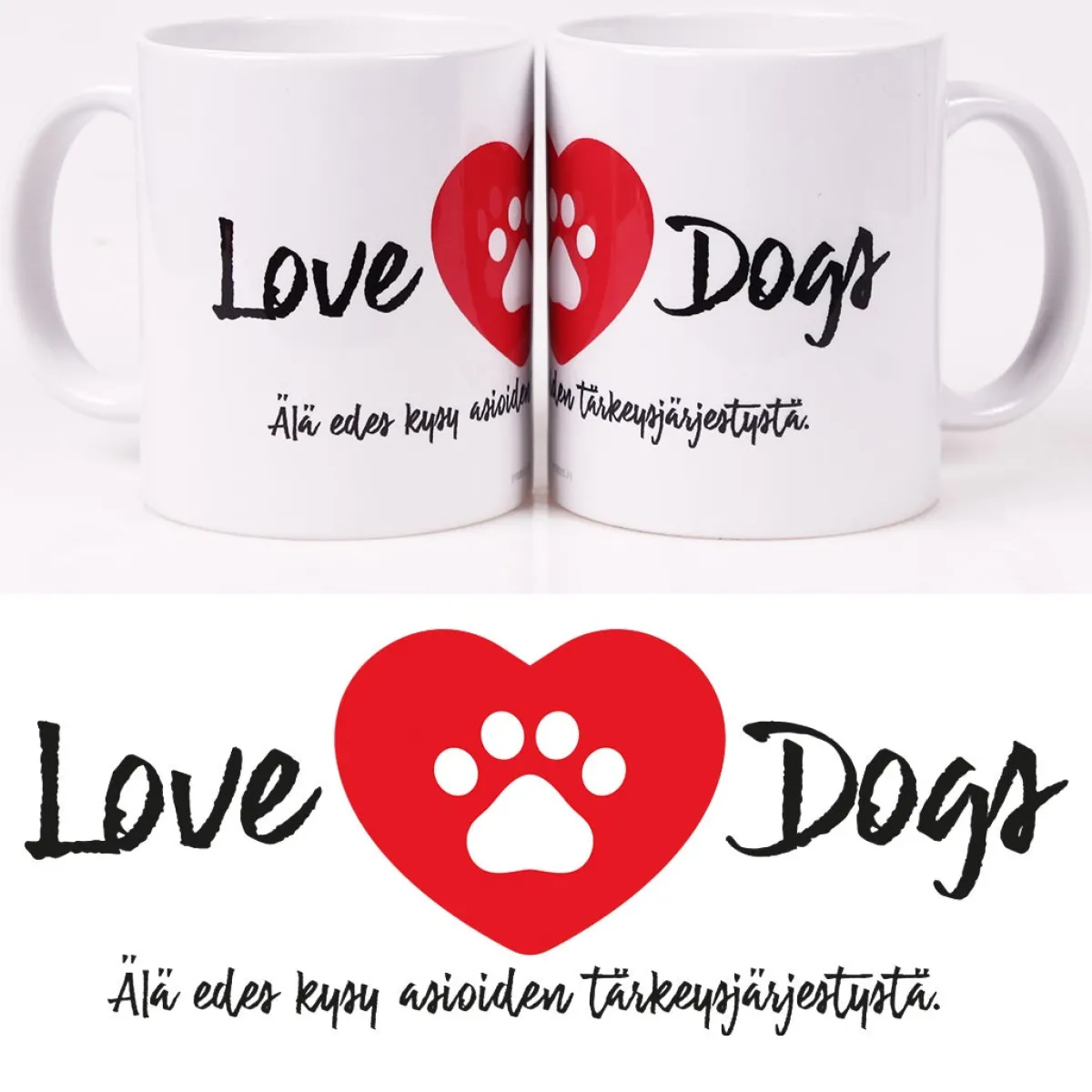 Sale Love Dogs - Muki Huumorimukit