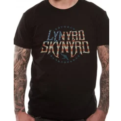 Hot Lynyrd Skynyrd Stars and Stripes - T-paita Bändipaidat|Lynyrd Skynyrd