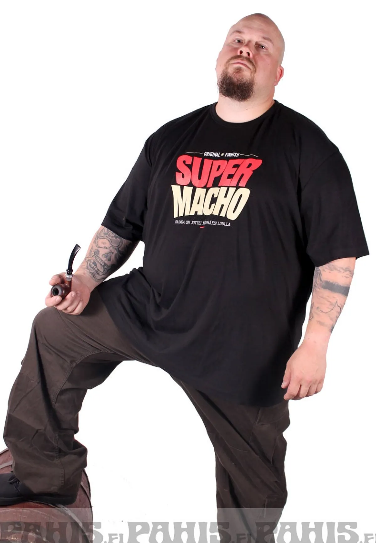 Clearance Macho T-paita Asenne T-Paidat|Eräjormat