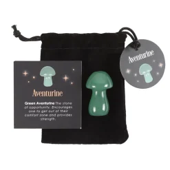 New Magical Aveturine Crystal Mushroom Hippikamaa|Koriste-Esineet