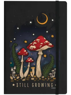 Hot Magical Mushrooms Still Growing - A5 muistikirja Hippikamaa|Toimistotarvikkeet