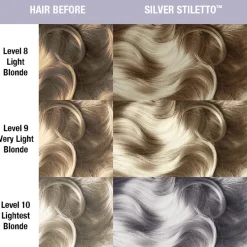Sale Classic - Silver Stiletto Shokkihiusvärit