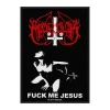 Best Marduk 'Fuck Me Jesus'- Kangasmerkki Marduk|Kangasmerkit