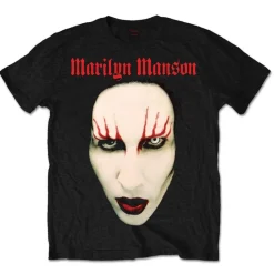 Best Marilyn Manson Red Lips - T-Paita T-Paidat|Bändipaidat