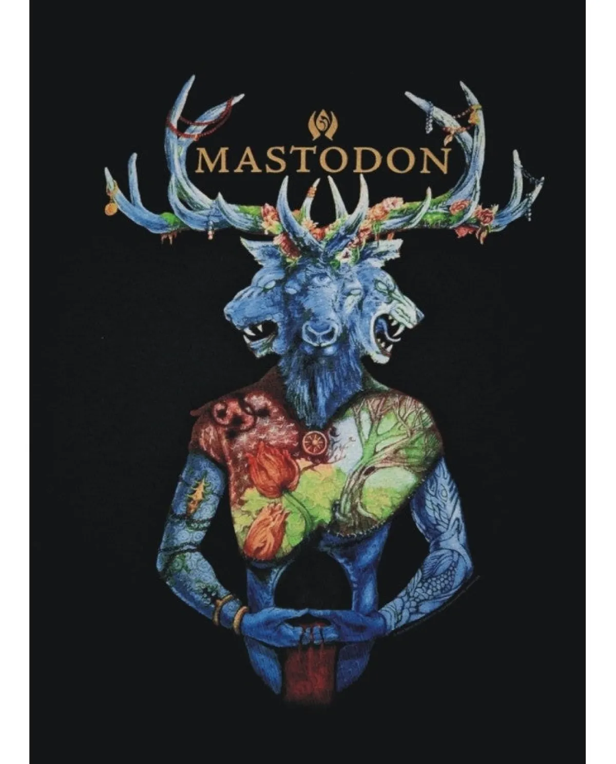 Sale Mastodon: Mountain - T-paita T-Paidat|Mastodon