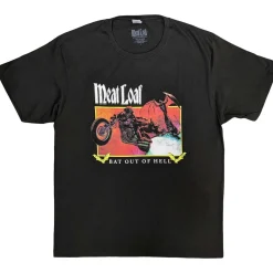 Clearance Meat Loaf: Bat out of hell rectangle - T-paita Bändipaidat|Meat Loaf