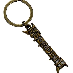Discount Megadeth Gold Logo v2 - Avaimenperä Megadeth|Avaimenperät