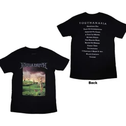 Discount Megadeth: Youthanasia Tracklist - T-paita T-Paidat|Bändipaidat