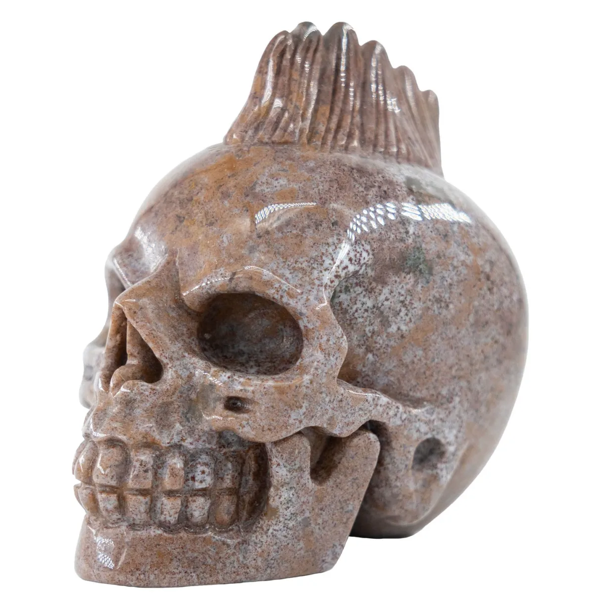 Discount Merijaspis - Rock pääkallo 5cm Jaspis|Kiviesineet