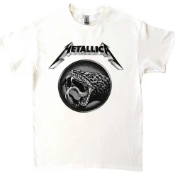 Clearance Metallica Black Album Poster - T-paita, valkoinen Bändipaidat|Metallica