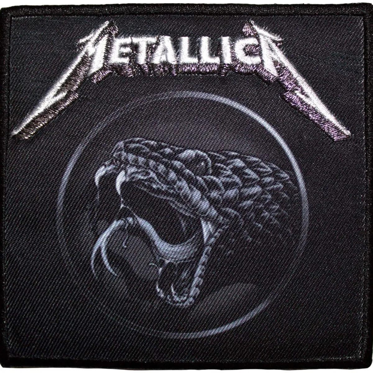 Online Metallica: Black album poster - Kangasmerkki Metallica|Kangasmerkit