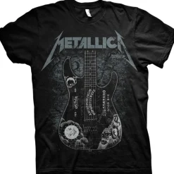 Best Metallica Hammet Ouija Guitar - T-paita Bändipaidat|Metallica