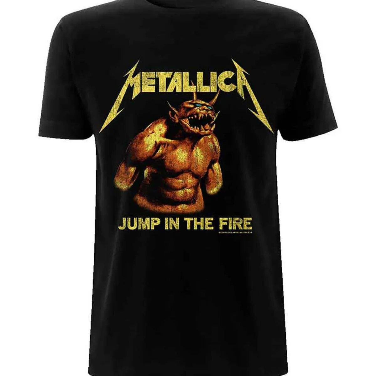 Best Metallica Jump In The Fire Vintage - T-paita Bändipaidat|Metallica