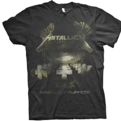 Outlet Metallica Master of Puppets Distressed - T-paita Bändipaidat|Metallica