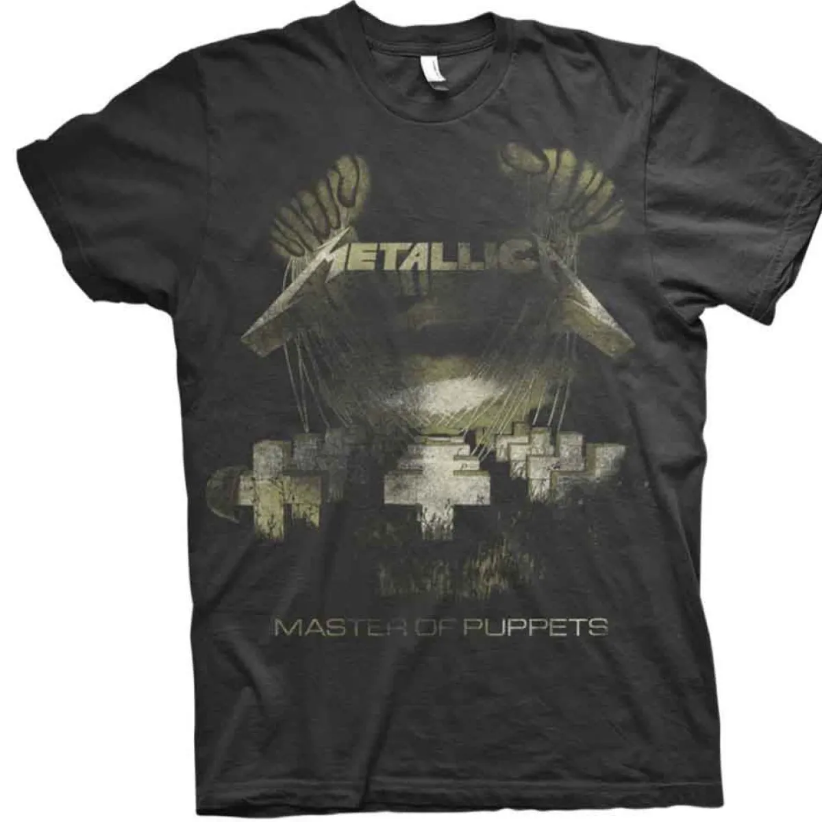 Outlet Metallica Master of Puppets Distressed - T-paita Bändipaidat|Metallica