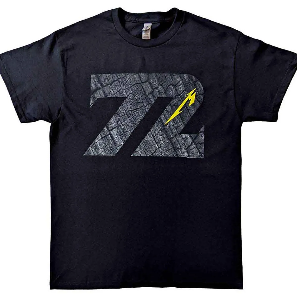 New Metallica 72 Seasons Charred Logo - T-paita Bändipaidat|Metallica