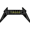 Discount Metallica: 72 Seasons Charred Logo Cut Out - Kangasmerkki Metallica|Kangasmerkit