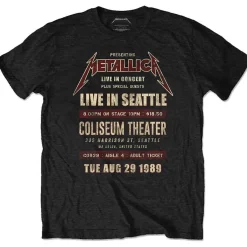Online Metallica Seattle '89 - T-paita Bändipaidat|Metallica