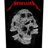 New Metallica Skulls - Kangasmerkki, selkä Metallica|Selkämerkit