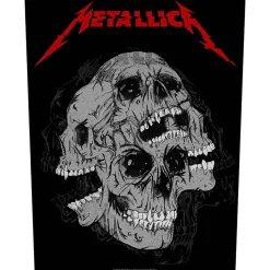 New Metallica Skulls - Kangasmerkki, selkä Metallica|Selkämerkit