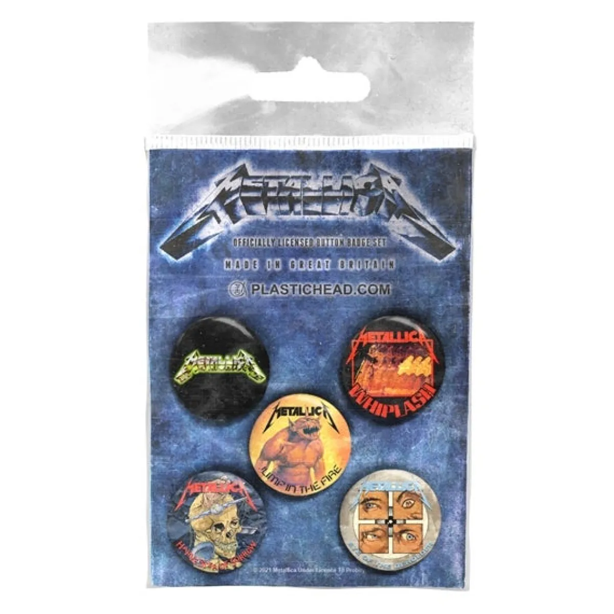 New Metallica: The singles - Pinssisetti Pinssit Ja Rintanapit|Metallica