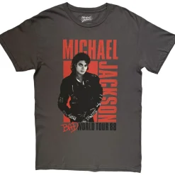 Outlet Michael Jackson: Bad World Tour '88 - T-paita T-Paidat|Bändipaidat