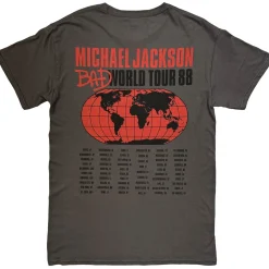 Outlet Michael Jackson: Bad World Tour '88 - T-paita T-Paidat|Bändipaidat