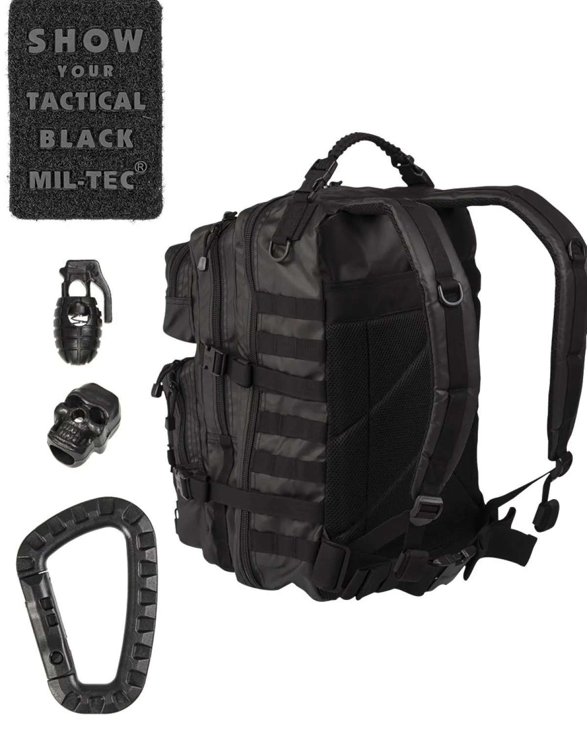Best Tactical US Assault Large - reppu, musta Reput Ja Laukut|Reput Ja Laukut