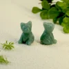Hot Mini koira – Vihreä aventuriini Koriste-Esineet|Kiviesineet