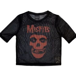 Outlet Misfits: Orange logo & skull - Verkkopaita T-Paidat|Punk!