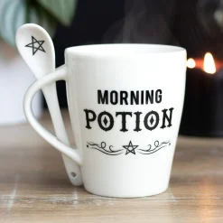 Sale Morning Potion - muki ja lusikka Goottikamaa|Muut Mukit