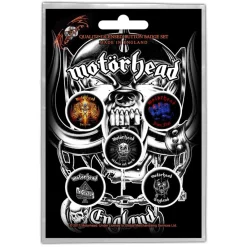 Sale Motörhead England- Pinssi setti 5kpl Pinssit Ja Rintanapit|Rock´N´Roll Lifestyle