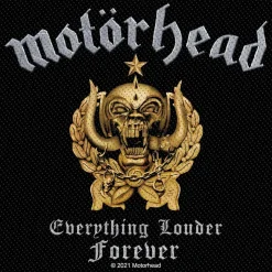 Clearance Motörhead Everything Louder Forever - Kangasmerkki Motörhead|Kangasmerkit
